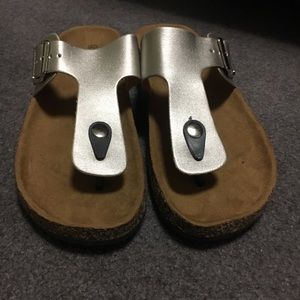 Gold Anna Sandals